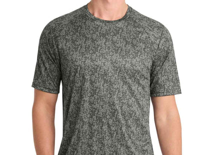 SportTek Digi Camo Tee ST460 Grey Concrete