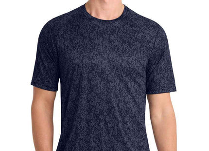 SportTek Digi Camo Tee ST460 True Navy