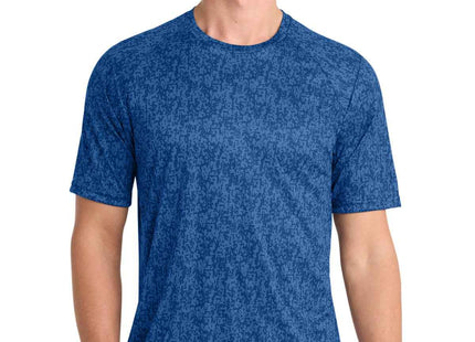 SportTek Digi Camo Tee ST460 True Royal