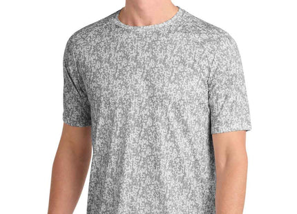 SportTek Digi Camo Tee ST460 White