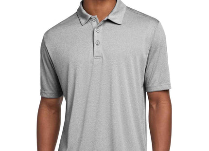 SportTek Endeavor Polo ST467 Light Grey Heather