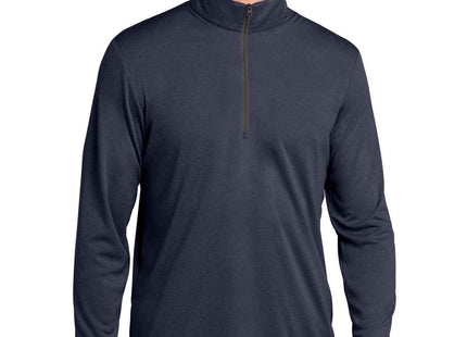 SportTek Endeavor 1/2Zip Pullover ST469 Deep Navy Heather