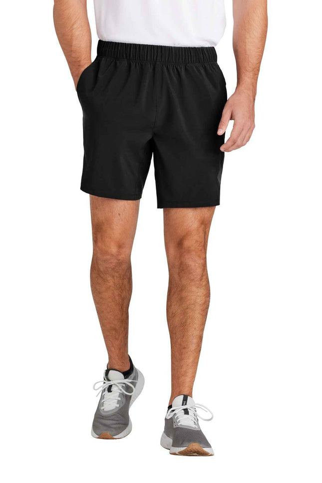 SportTek Repeat 7" Short ST485 Black
