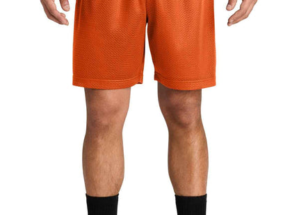 SportTek PosiCharge Mesh 7" Short ST5100 Deep Orange
