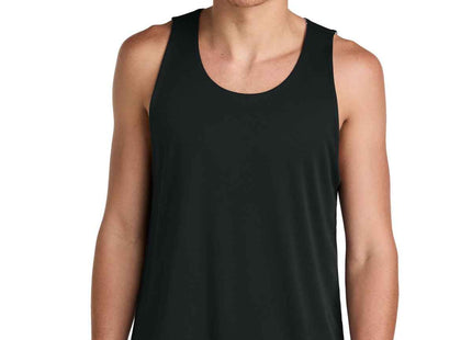 SportTek PosiCharge Competitor Rev Tank ST551 Black White