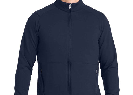 SportTek SportWick Flex Fleece FullZip ST560 True Navy