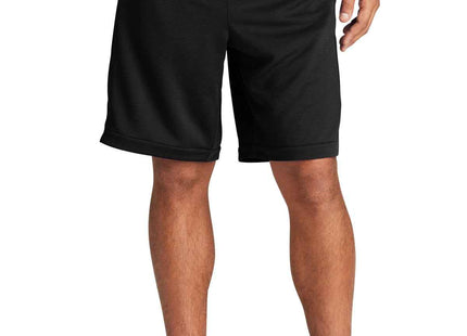 SportTek PosiCharge Position Short with Pockets ST575 Black