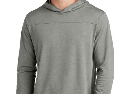 SportTek Halftime Long Sleeve Hoodie ST6044 Vintage Heather