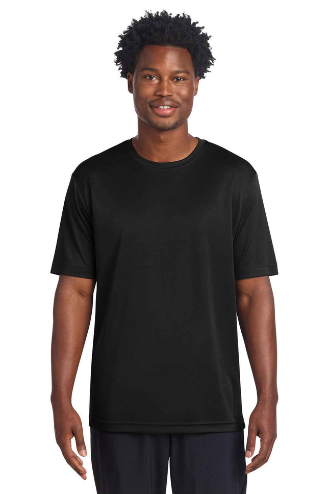 SportTek PosiCharge ReCompete Tee ST720 Black