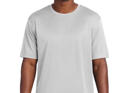 SportTek PosiCharge ReCompete Tee ST720 Silver