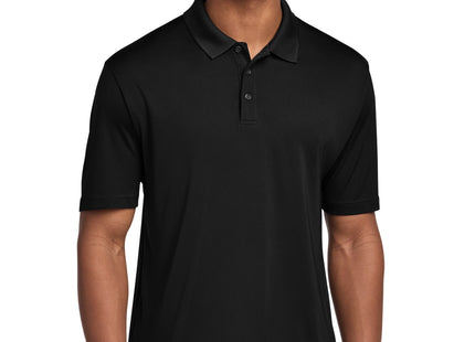 SportTek PosiCharge ReCompete Polo ST725 Black
