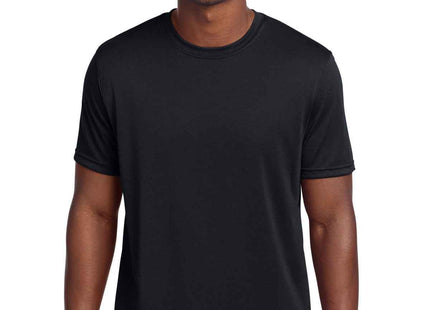 SportTek Echo Tee ST760 Black