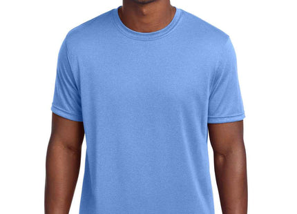 SportTek Echo Tee ST760 Carolina Blue