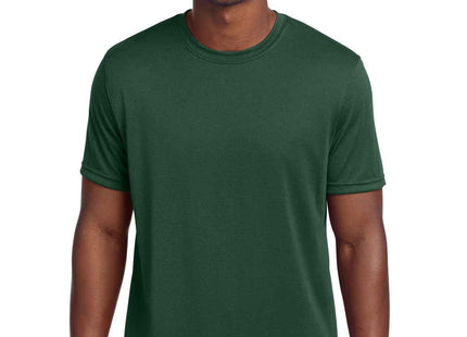 SportTek Echo Tee ST760 Forest Green