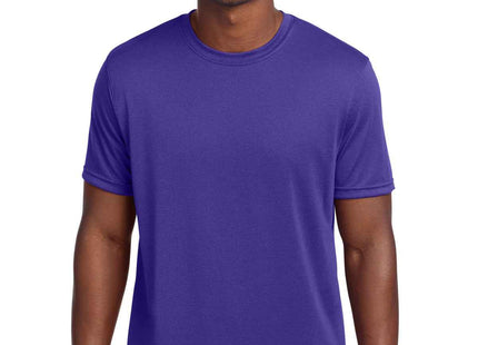 SportTek Echo Tee ST760 Purple