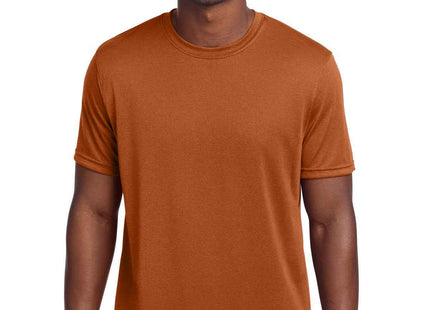 SportTek Echo Tee ST760 Texas Orange