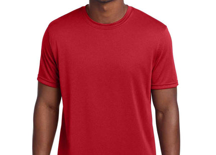 SportTek Echo Tee ST760 True Red