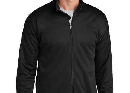 SportTek Travel FullZip Jacket ST800 Black Black