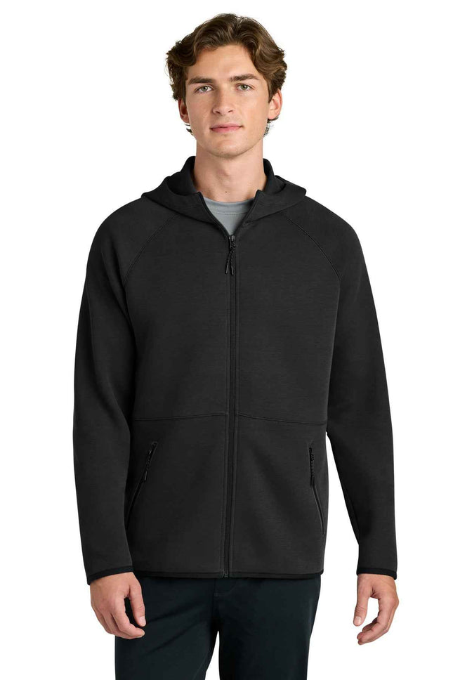 SportTekPhenom FullZip Hoodie ST840 Black