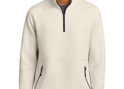 SportTek Phenom 1/4Zip ST841 Ecru