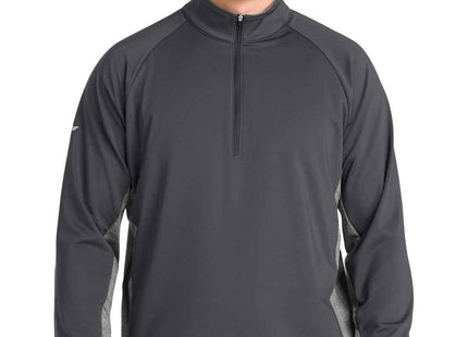 SportTek SportWick Stretch Contrast 1/4Zip Pullover ST854 Charcoal Grey Charcoal Grey Heather