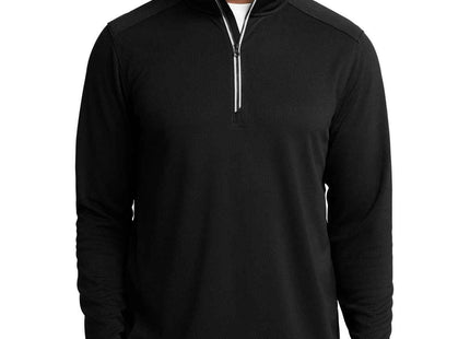 SportTek SportWick Textured 1/4Zip Pullover ST860