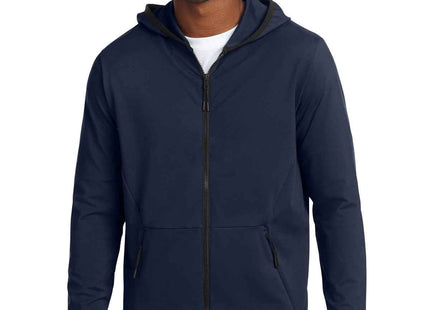 SportTek Circuit Hooded FullZip ST870 True Navy