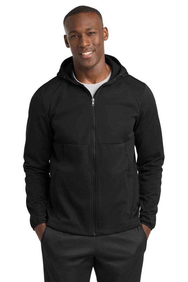 SportTek Hooded Soft Shell Jacket ST980