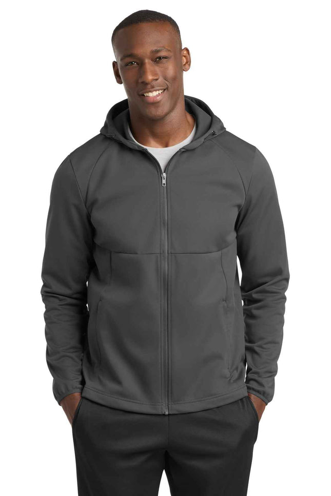 SportTek Hooded Soft Shell Jacket ST980