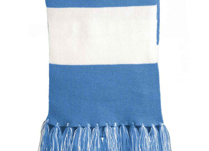 SportTek Spectator Scarf STA02 Carolina Blue White OSFA