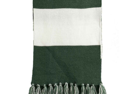 SportTek Spectator Scarf STA02 Forest Green White OSFA