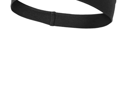 SportTek PosiCharge Competitor Headband STA35 Black OSFA