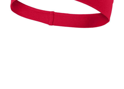 SportTek PosiCharge Competitor Headband STA35 True Red OSFA
