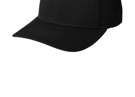 SportTek Dry Zone Nylon Cap STC10 Black OSFA