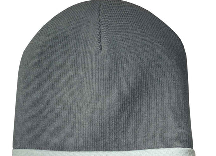 SportTek Performance Knit Cap STC15 Athletic Heather OSFA