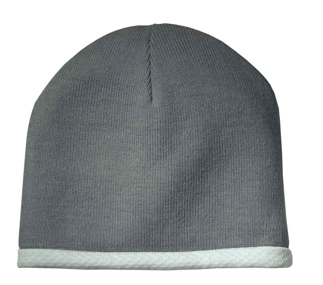 SportTek Performance Knit Cap STC15 Athletic Heather OSFA