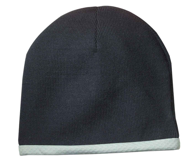 SportTek Performance Knit Cap STC15 Black OSFA