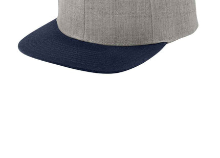 SportTek YP Classics Flat Bill Snapback Cap STC19