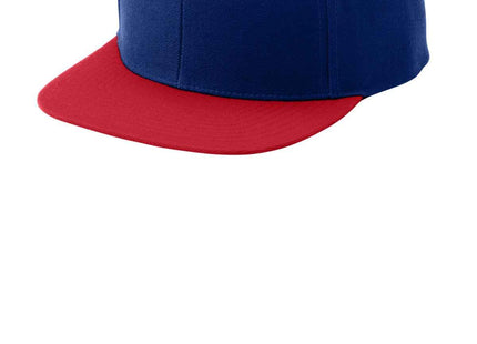 SportTek YP Classics Flat Bill Snapback Cap STC19