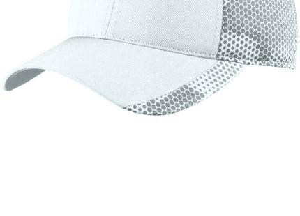 SportTek CamoHex Cap STC23 White OSFA