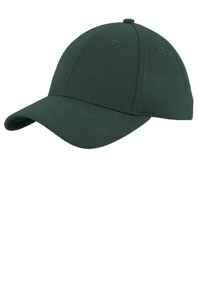 SportTek PosiCharge RacerMesh Cap STC26 Dark Forest Green OSFA