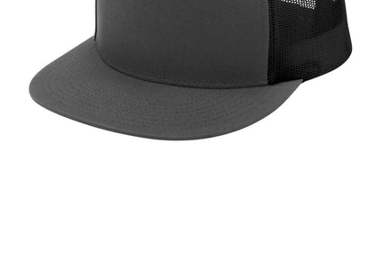 SportTek YP Classics 5Panel Classic Trucker Mesh Back Cap STC38