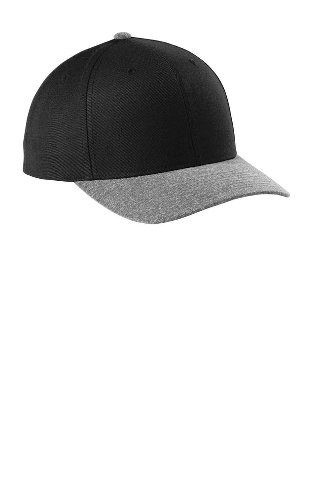 SportTek YP Classics Curve Bill Snapback Cap STC43