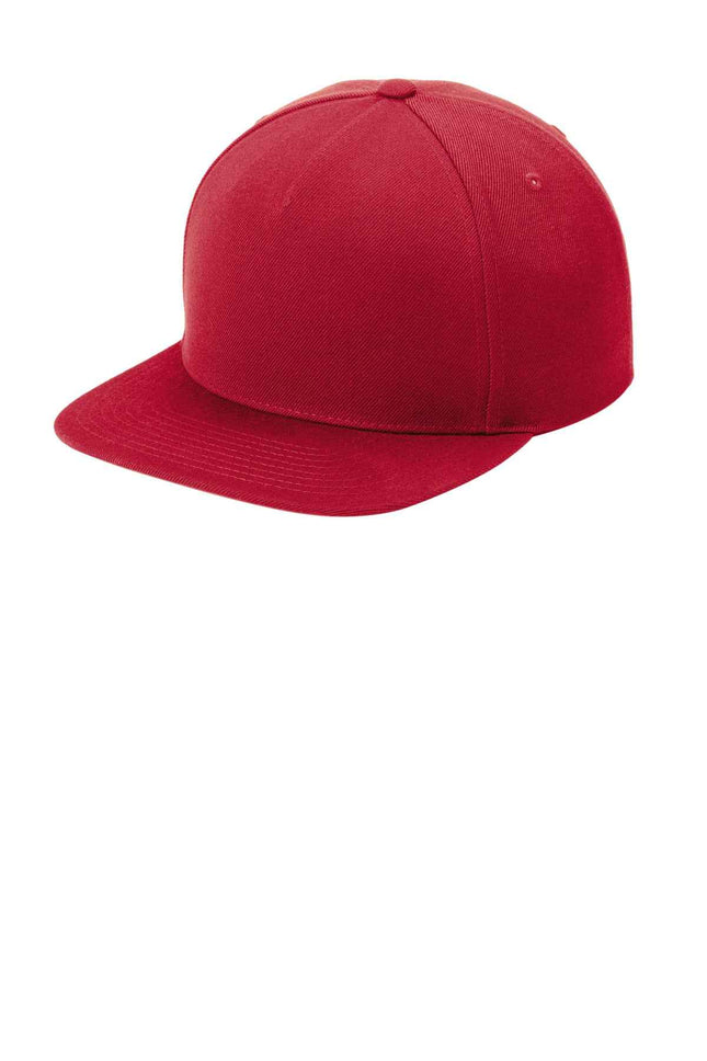 SportTek YP Classics Premium 5Panel Snapback Cap STC55