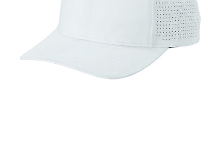 SportTek ProCut Adjustable Cap STC65 White OSFA