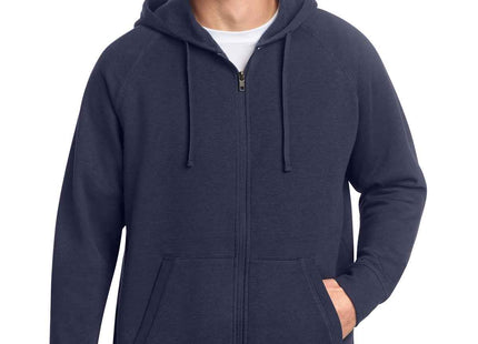 SportTek Drive Fleece Hooded FullZip STF201