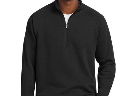 SportTek Drive Fleece 1/4Zip Pullover STF202 Black