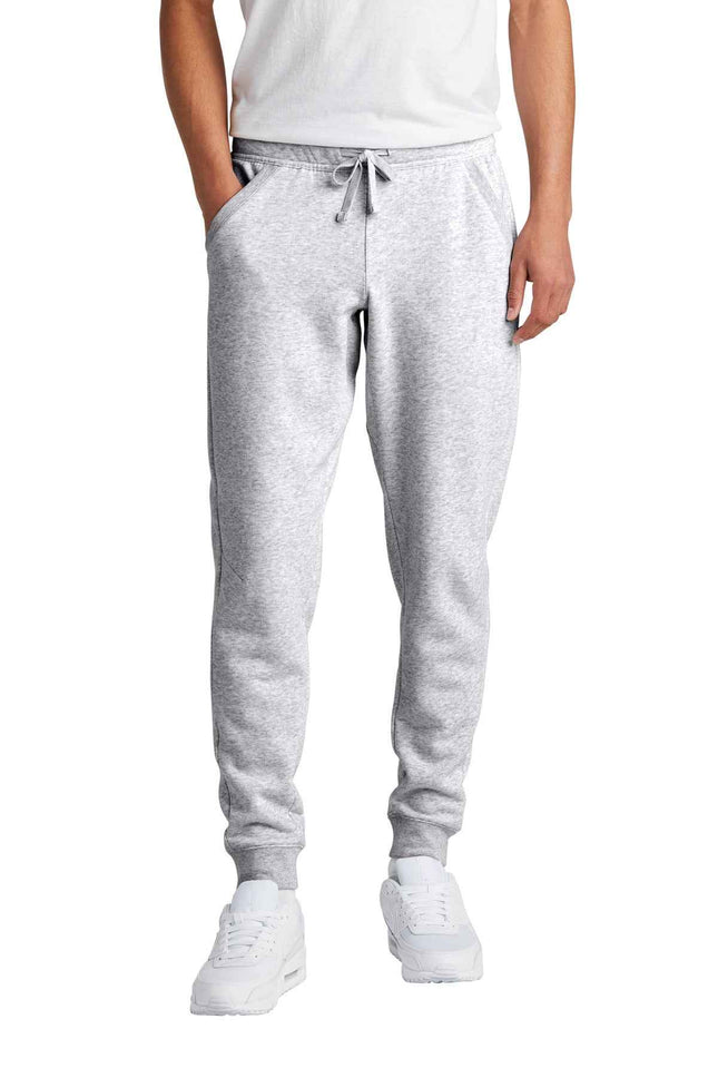 SportTek Drive Fleece Jogger STF204 Athletic Heather