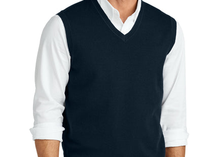 Port Authority Easy Care Sweater Vest SW2860 River Blue Navy