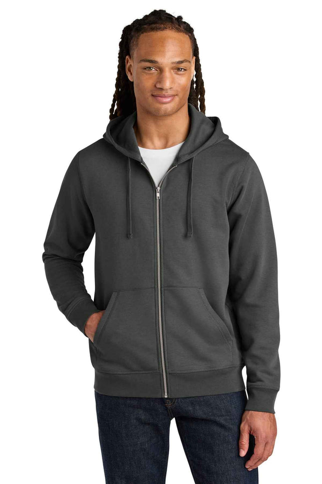 Stanley/Stella Unisex Mixer FullZip Hooded Sweatshirt SXU011 Anthracite